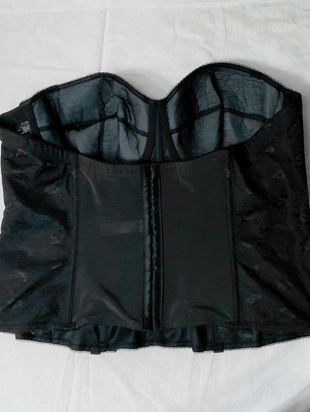 Dominique Black Strapless Longline Bustier - Picture 5 of 16